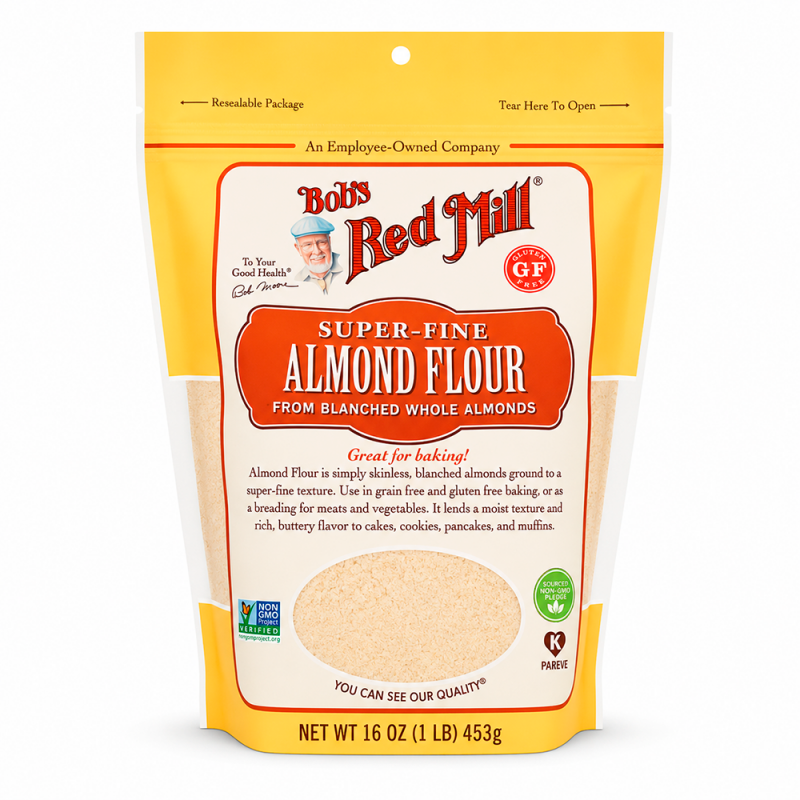 Harina de Almendra Extrafina sin gluten, 454g