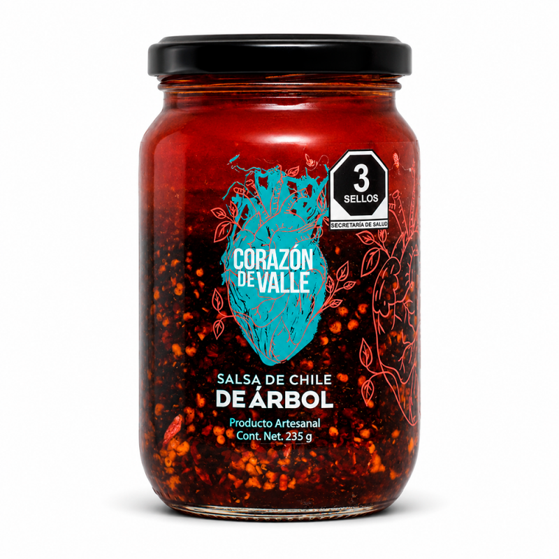 Salsa de Chile de Árbol, 235g