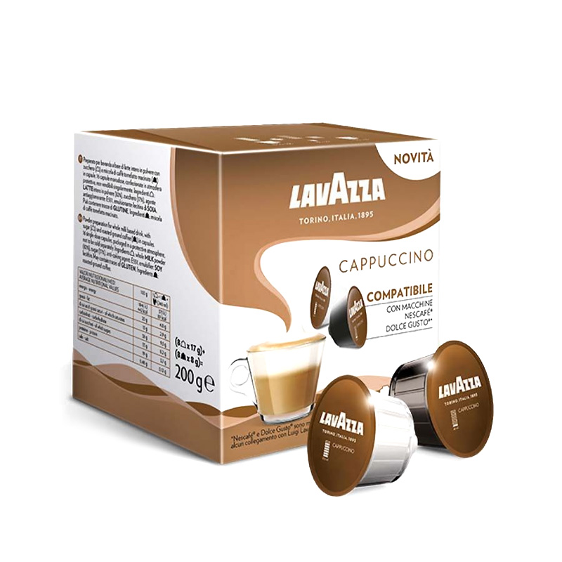 Café Lavazza Cappuccino Capsulas, 16pz » Ingredienta
