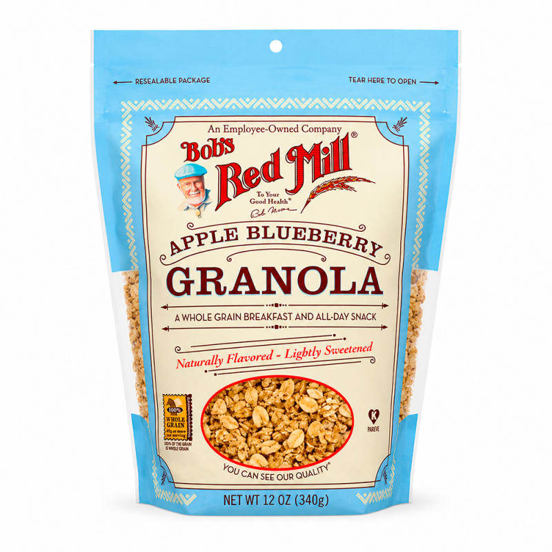 Granola con Manzana y Arándanos Azules, 340g