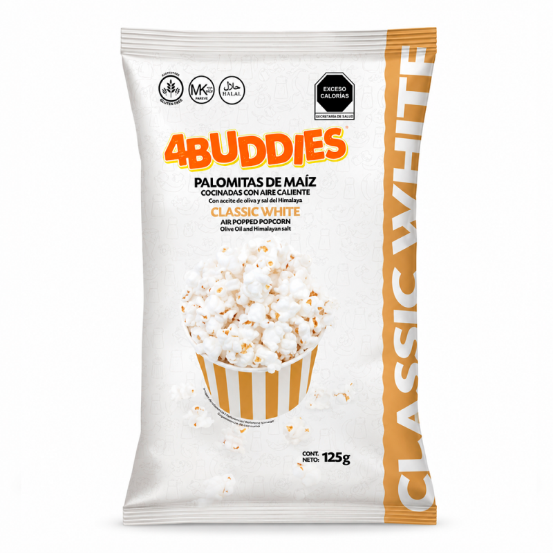 Palomitas sabor Classic White, 125g