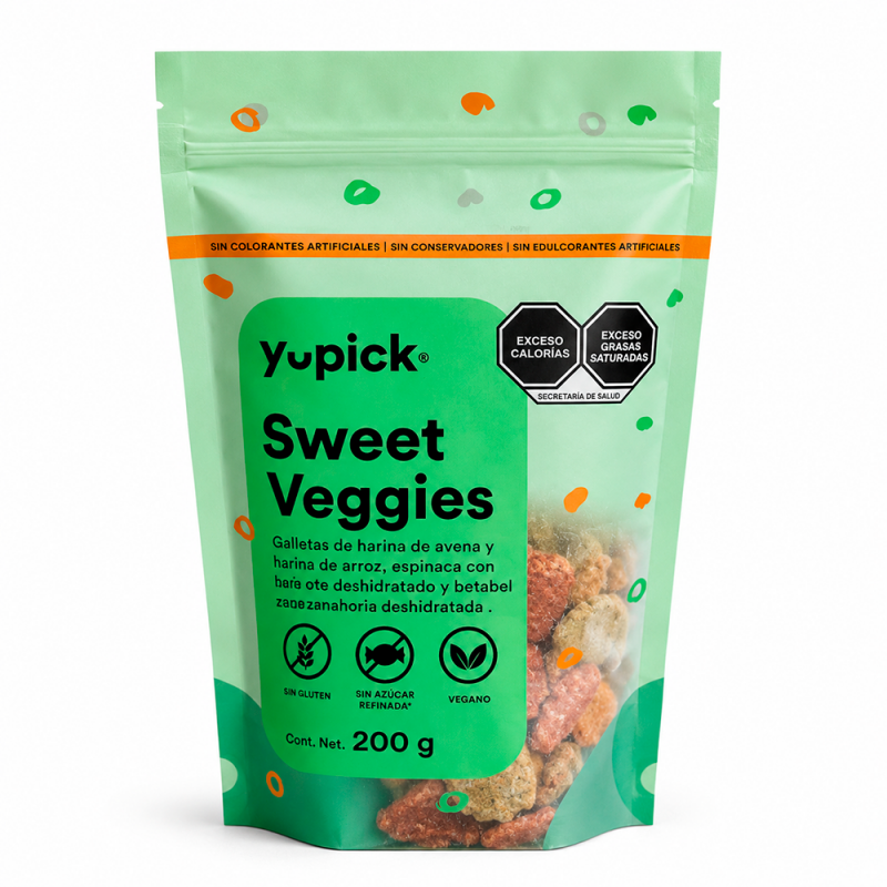 Galleta Sweet Veggies, 200g