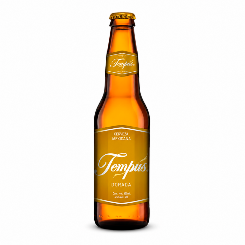Cerveza Tempus Dorada, 355ml