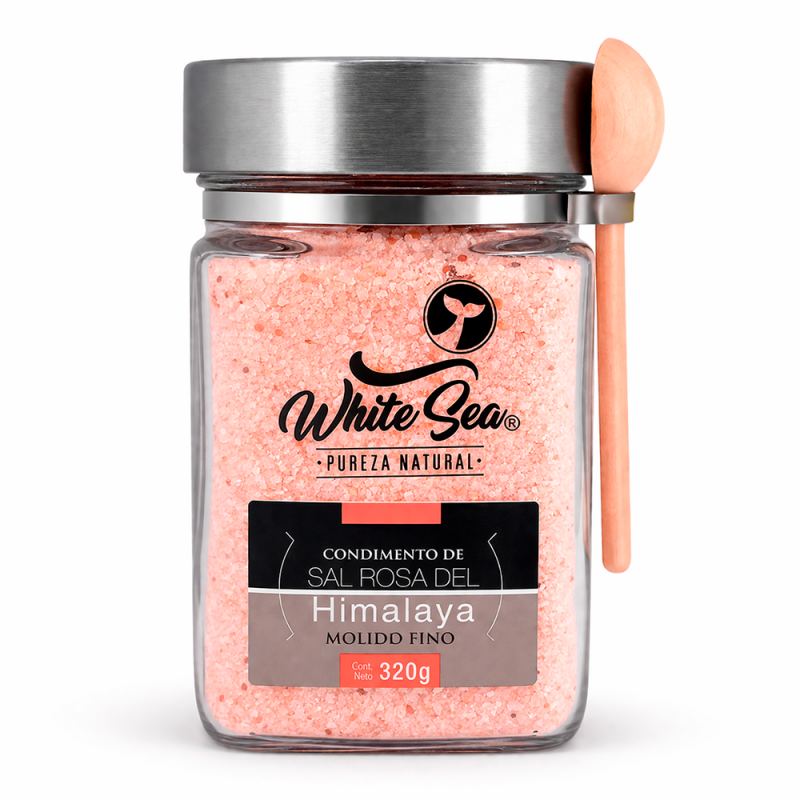 Sal del Himalaya Molida con cuchara, 320g