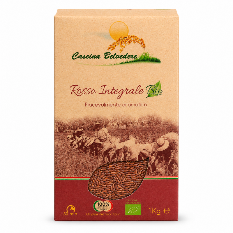 Arroz Rojo Integral, 500g