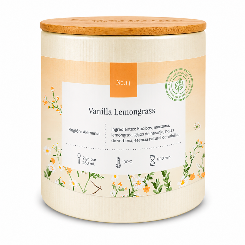Té Vanilla Lemongrass Canister