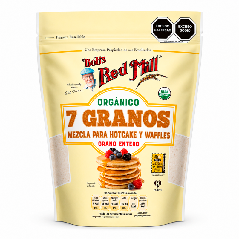 Harina de 7 Granos para Hot Cakes, 680g