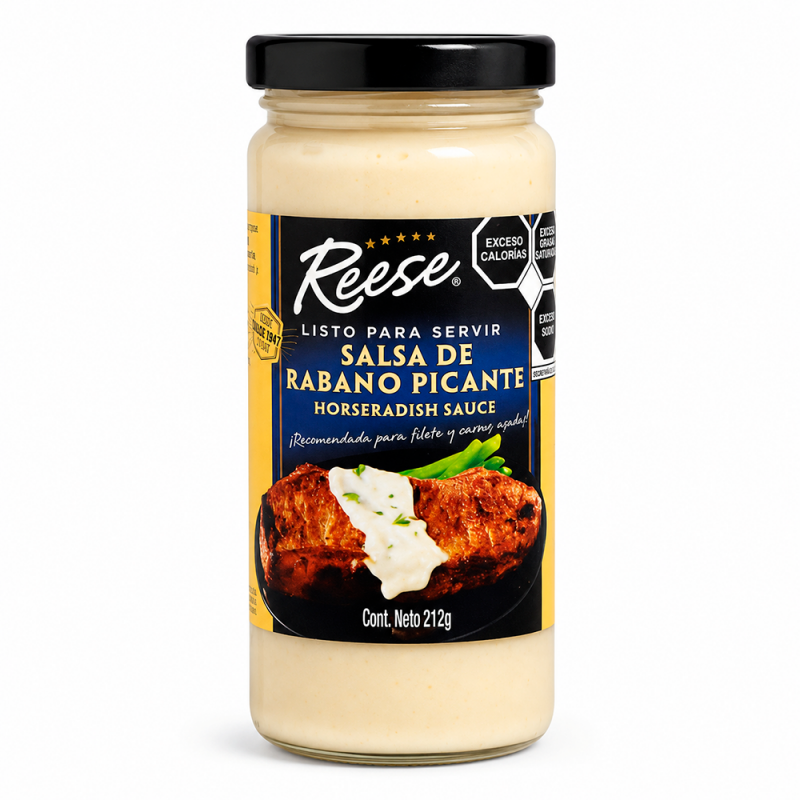 Salsa Horseradish, 212g