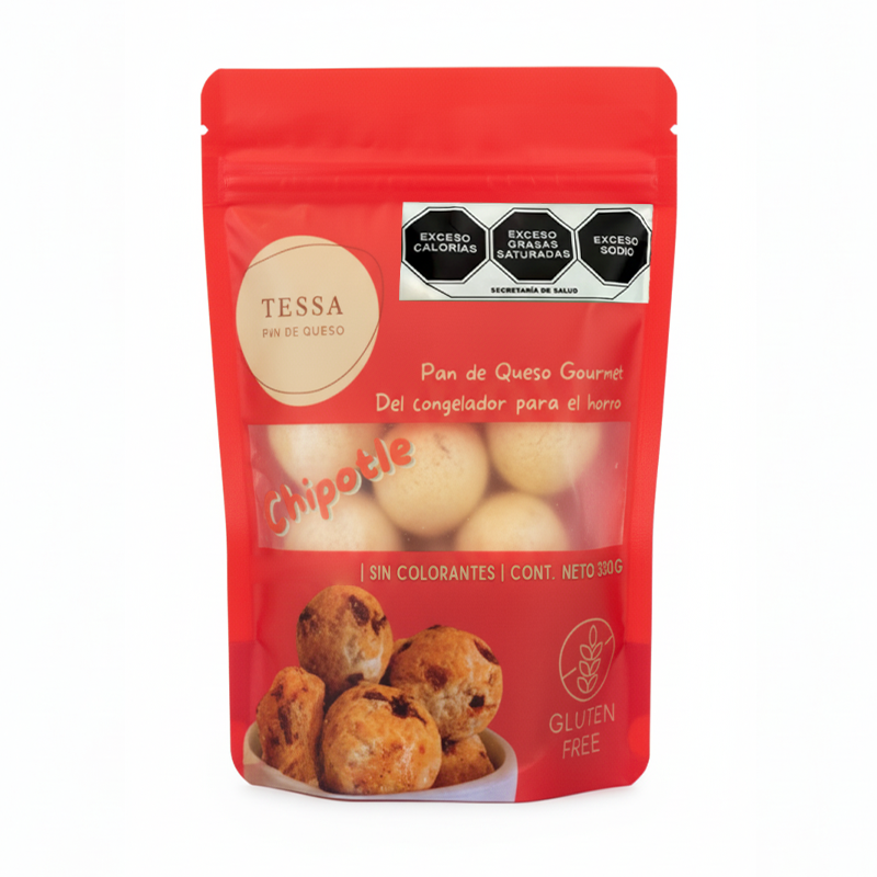 Pan de Queso con Chipotle, 300g