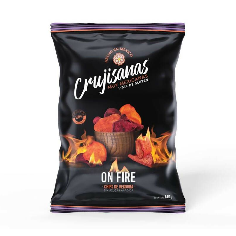 Snack Crujisanas One Fire, 140g
