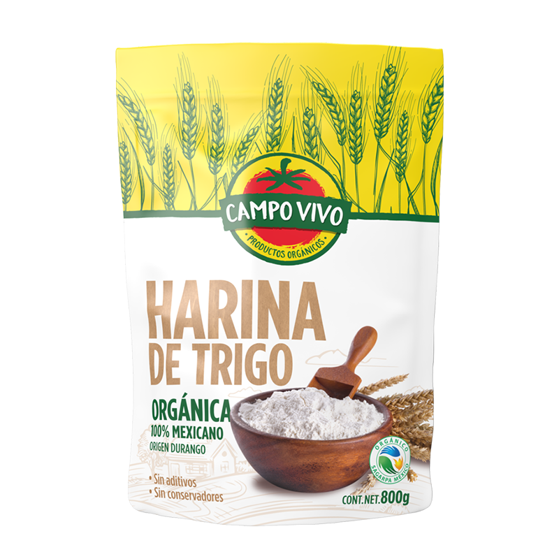 Harina de Trigo Blanca, 800g