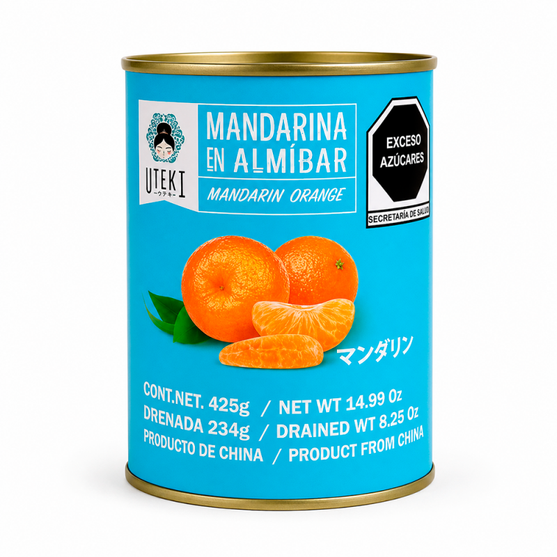 Mandarina en Almíbar en Gajos, 425g