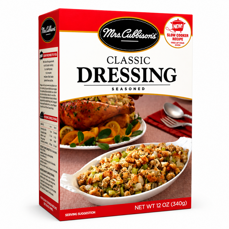Mezcla de Relleno para Pavo Sazonada, 340g