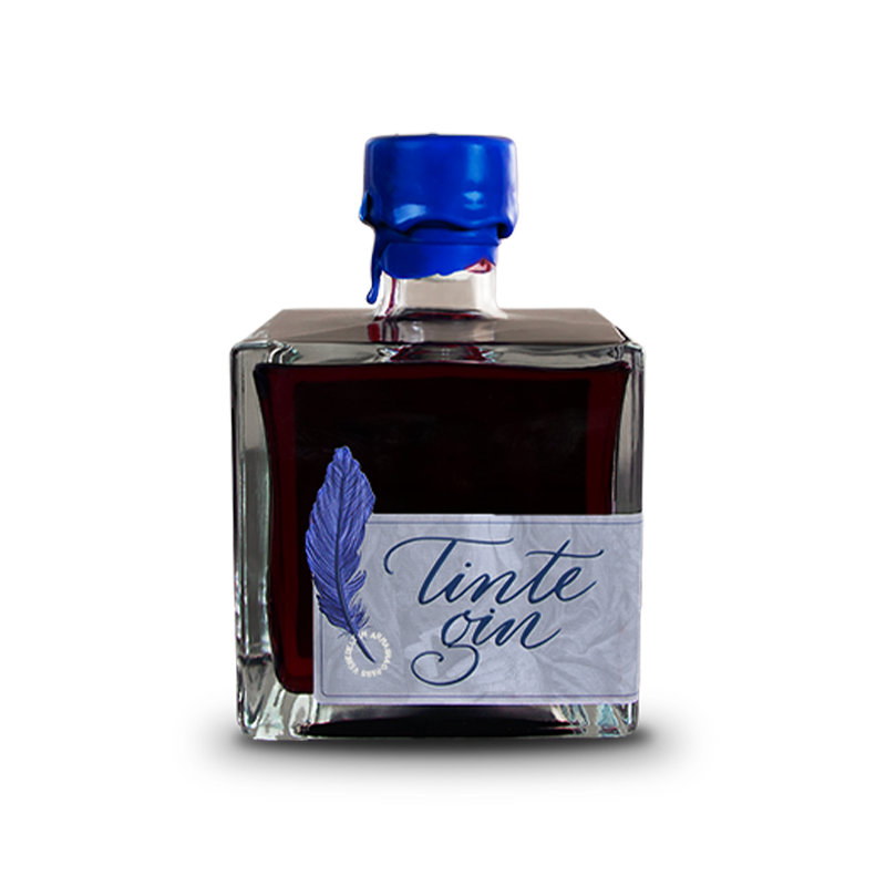 Ginebra Tinte Gin, 500ml