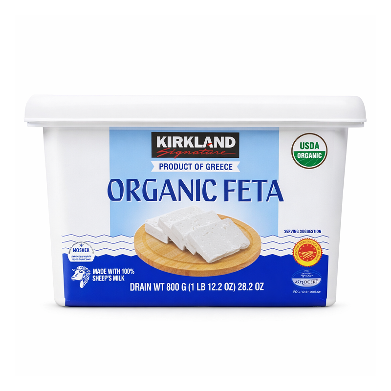 Queso Feta Orgánico, 800g
