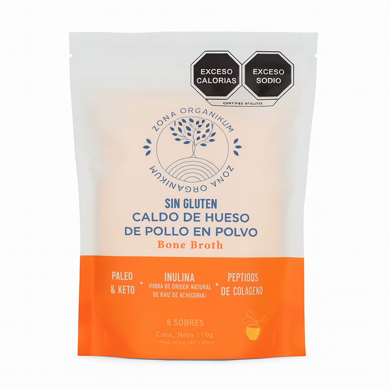 Caldo de Hueso de Pollo en Polvo, 120g