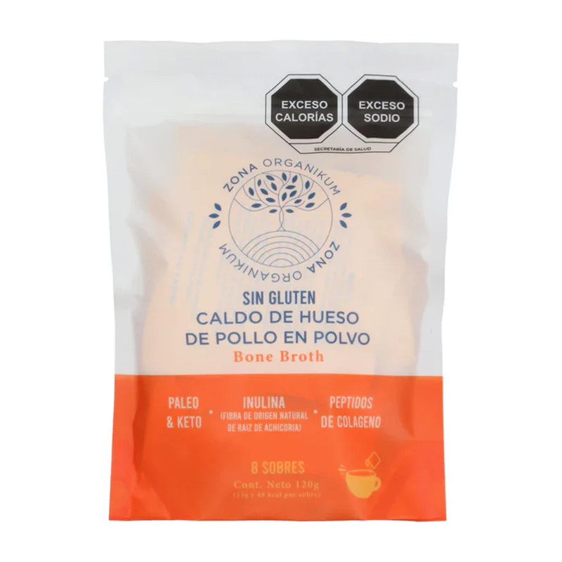 Caldo de Hueso de Pollo en Polvo, 120g