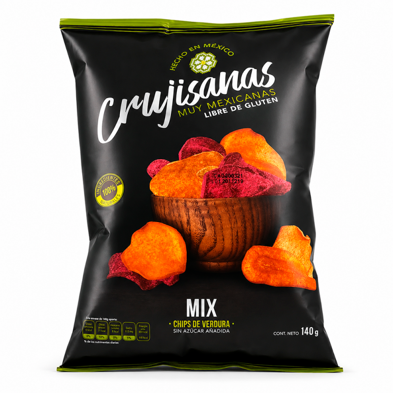 Snack Crujisanas Mix Enchilado, 140g