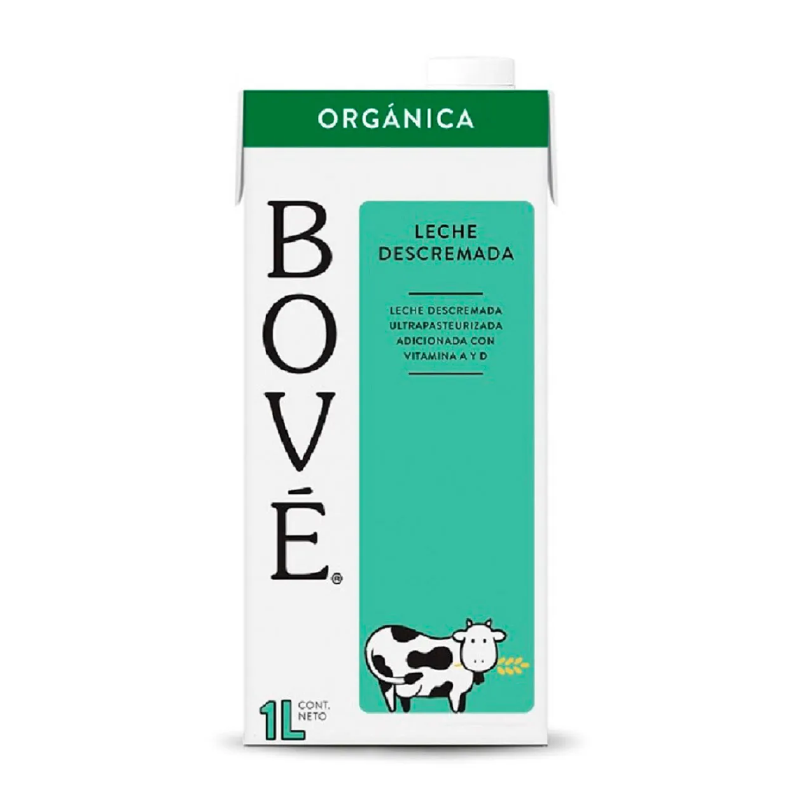 Leche Orgánica Descremada, 946ml