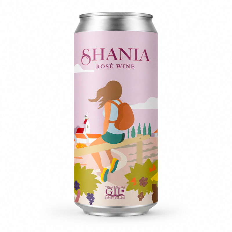 Shania Rosado Lata, 250ml