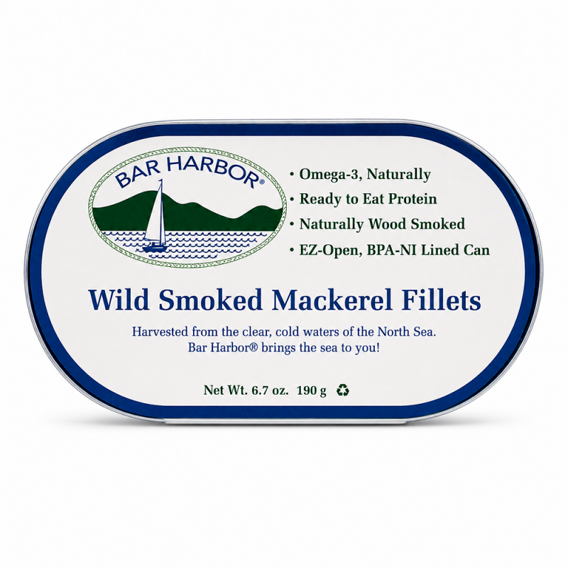 Filetes de macarela ahumada en salmuera, 190g