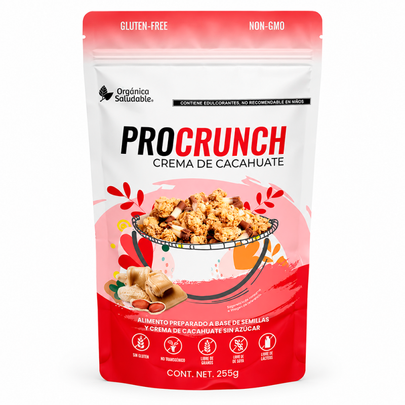 Granola de Crema de Cacahuate, 255g