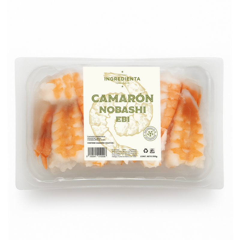 Camarón Nobashi Ebi 31/35, 350g