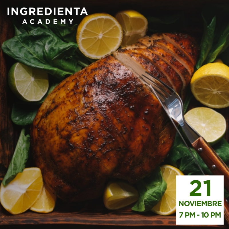 Thanksgiving con toque Mexicano por el Chef Juan Miguel Prada