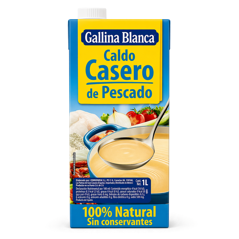 Caldo de Pescado, 1L