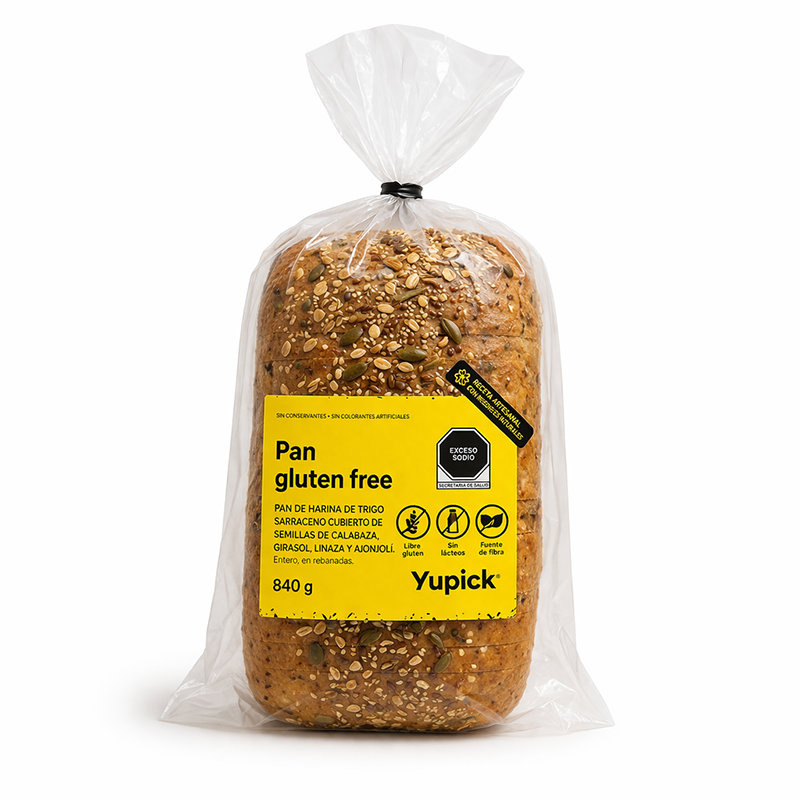 Pan Harina de Trigo Sarraceno, 840g