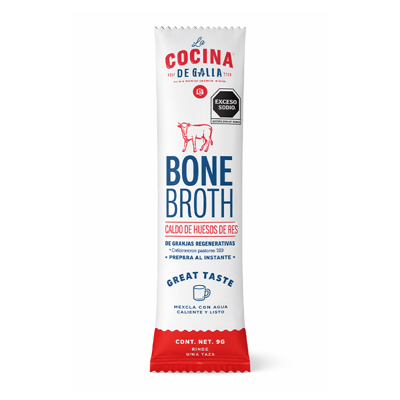 Caldo de Huesos Liofilizado, 9g