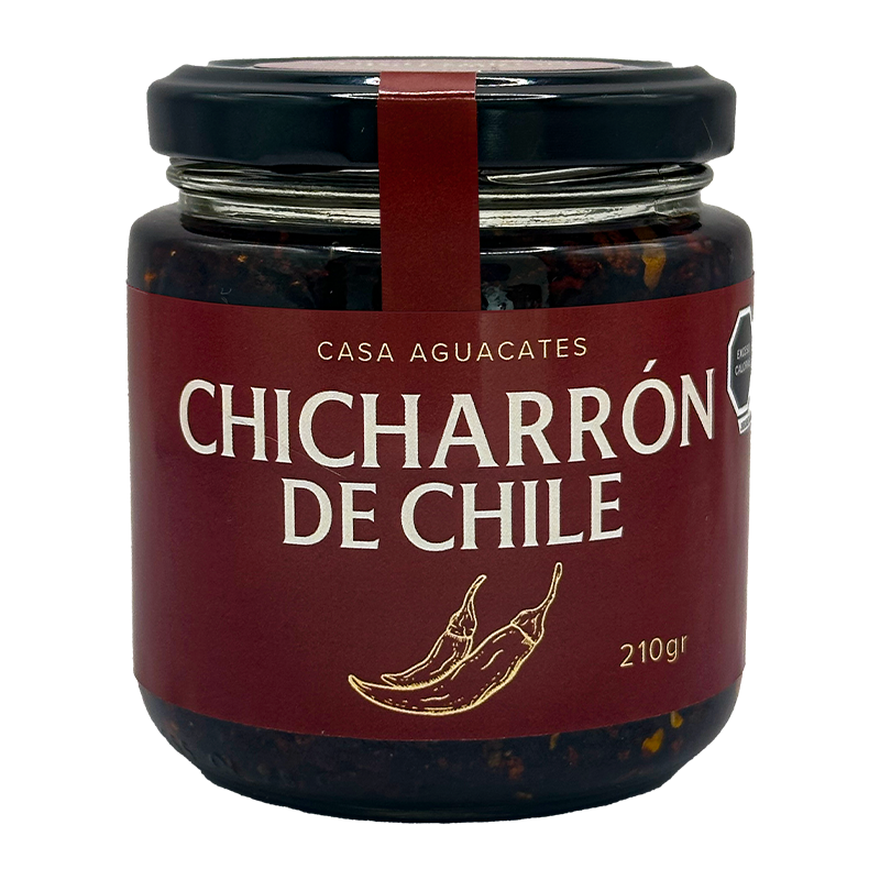 Chicharrón de Chile de Árbol al Ajo, 210g