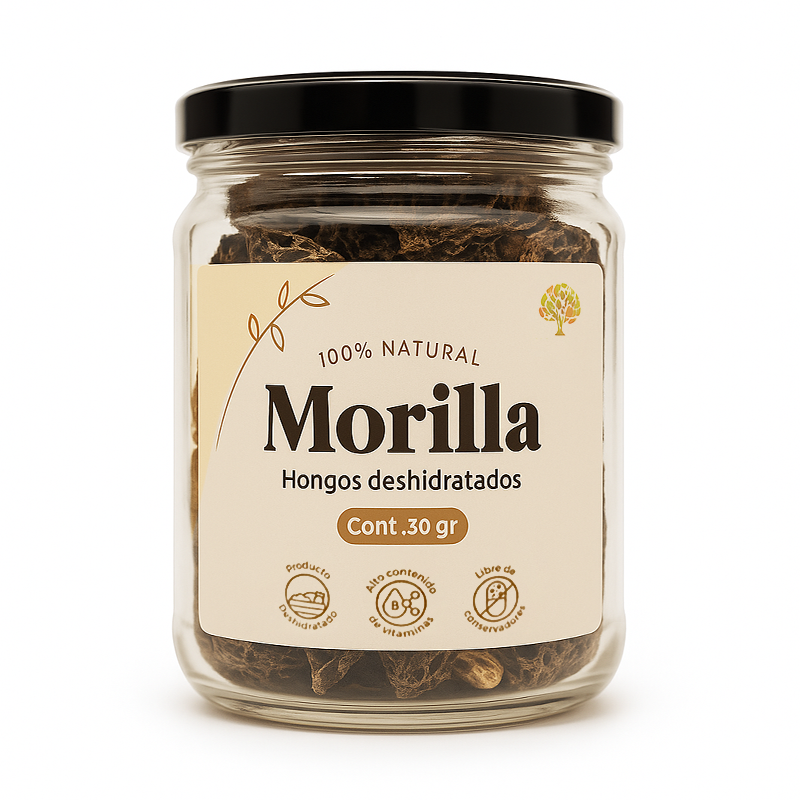 Hongo Morilla Deshidratado, 30g