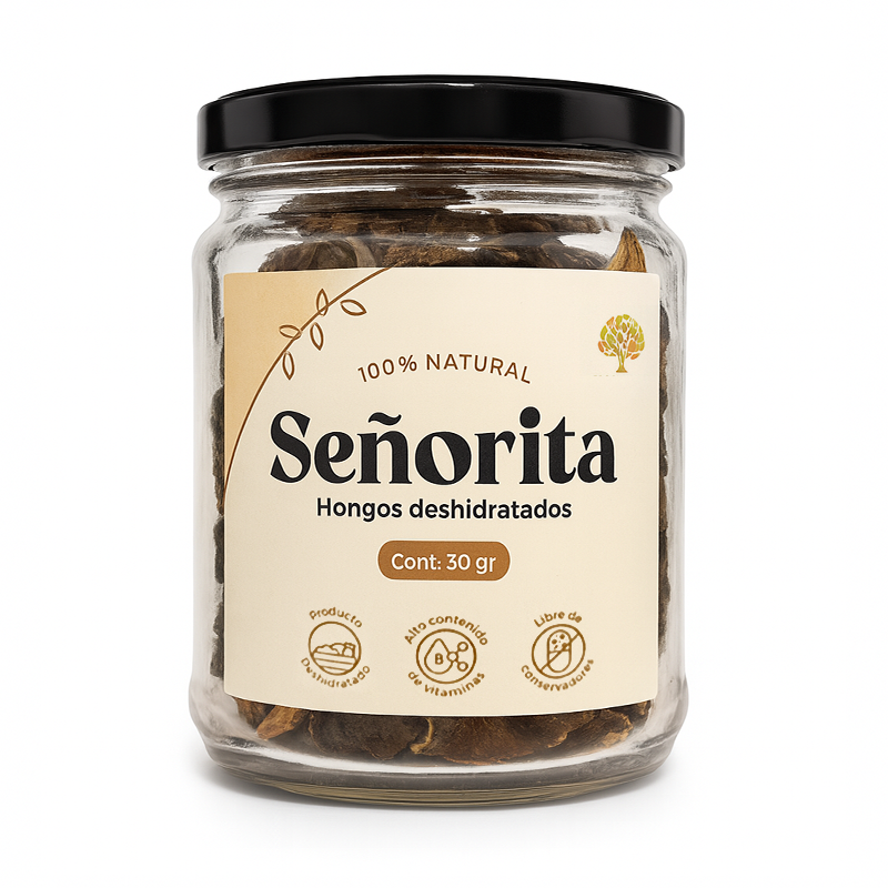 Hongo Señorita Deshidratado, 30g