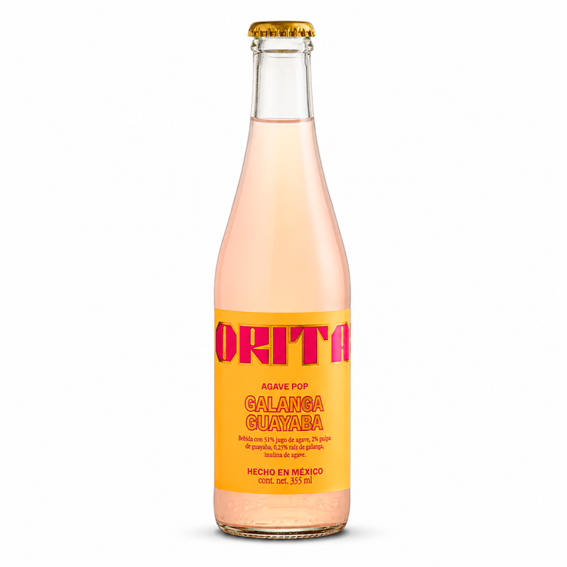 Bebida Carbonatada Galanga Guayaba, 355ml