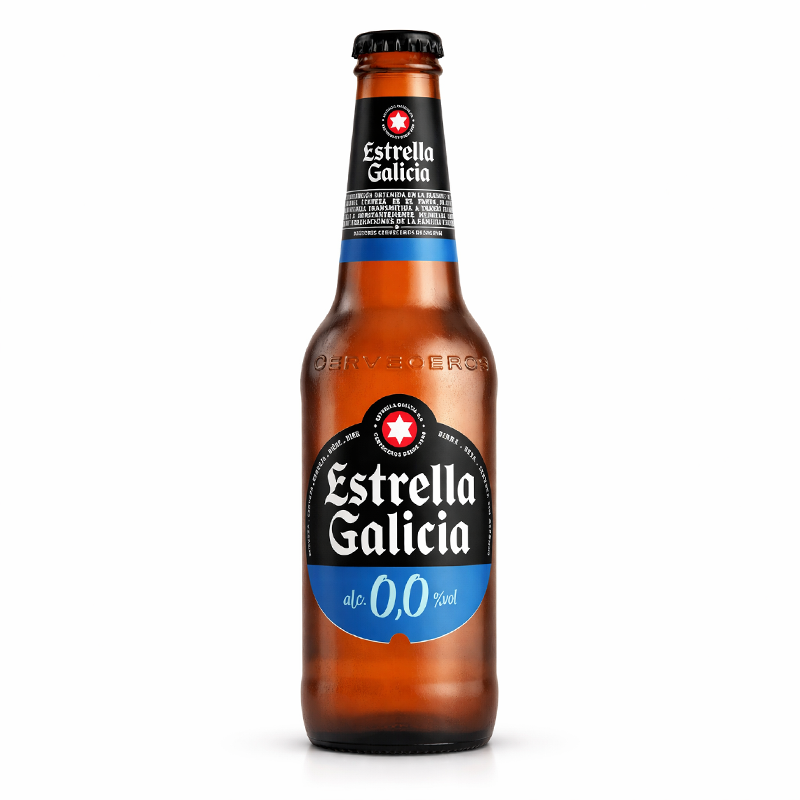 Cerveza Estrella Galicia 0,0 330 ml