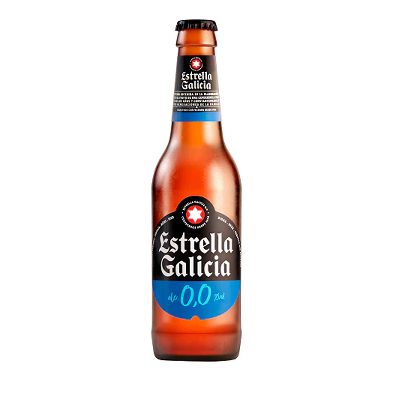 Cerveza Estrella Galicia 0,0 330 ml