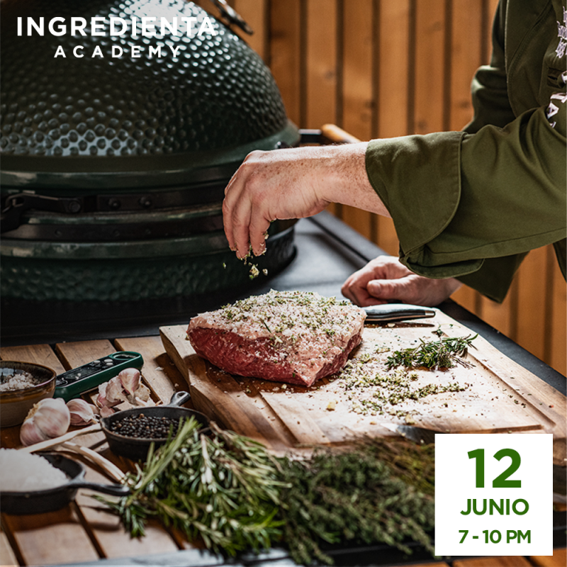 Festeja a Papá con Big Green Egg Masterclass con Rodrigo Martínez
