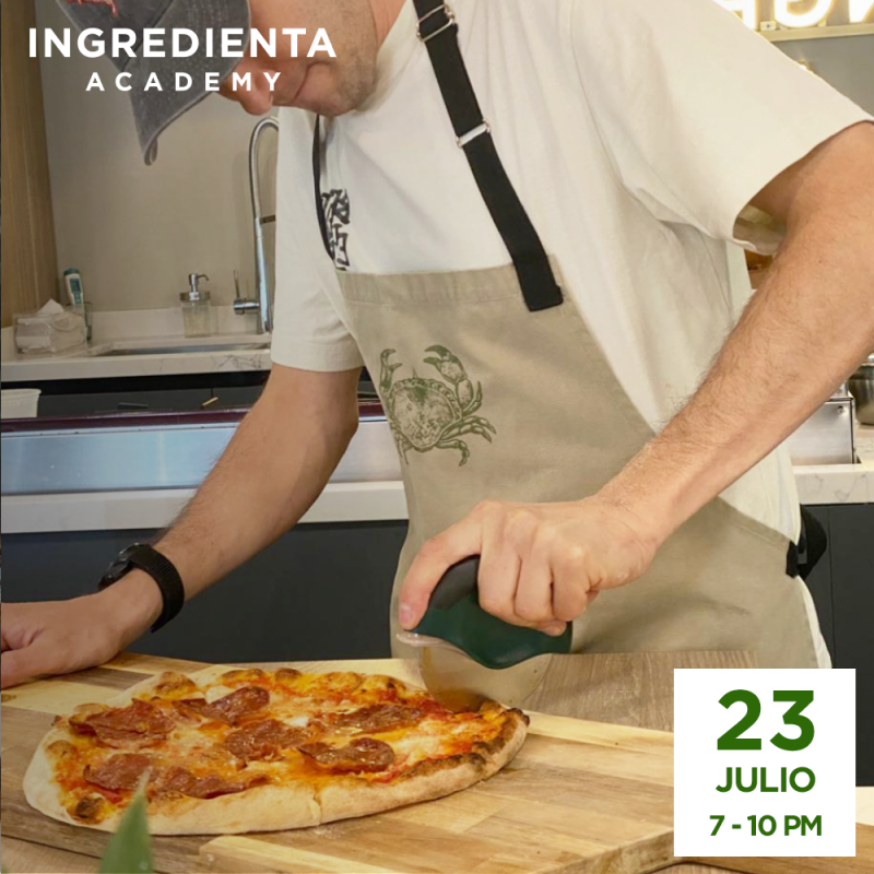 Pizzas Gourmet en Casa con Gustavo de la Vega-Shiota