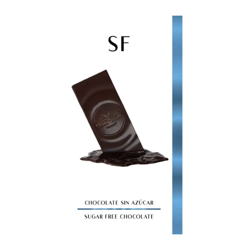 Barra de Chocolate Maciza sin Azúcar, 115g