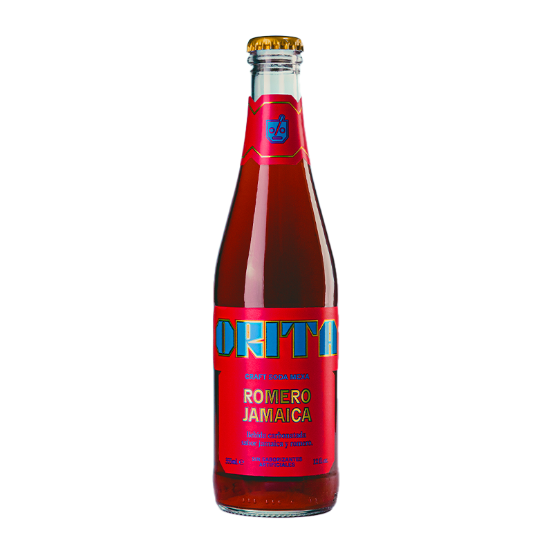 Bebida Carbonatada Romero Jamaica, 355ml