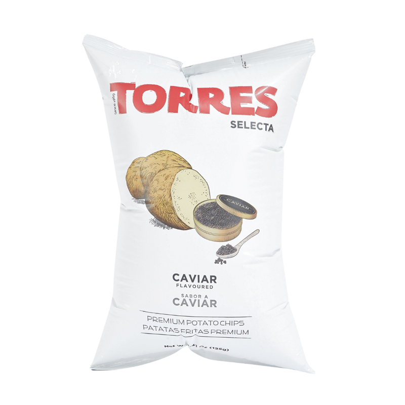 Chips Torres Selecta sabor Caviar, 40g
