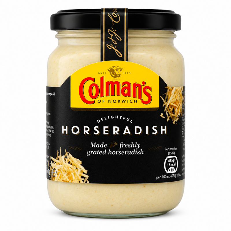 Salsa Horseradish Colman's, 136g