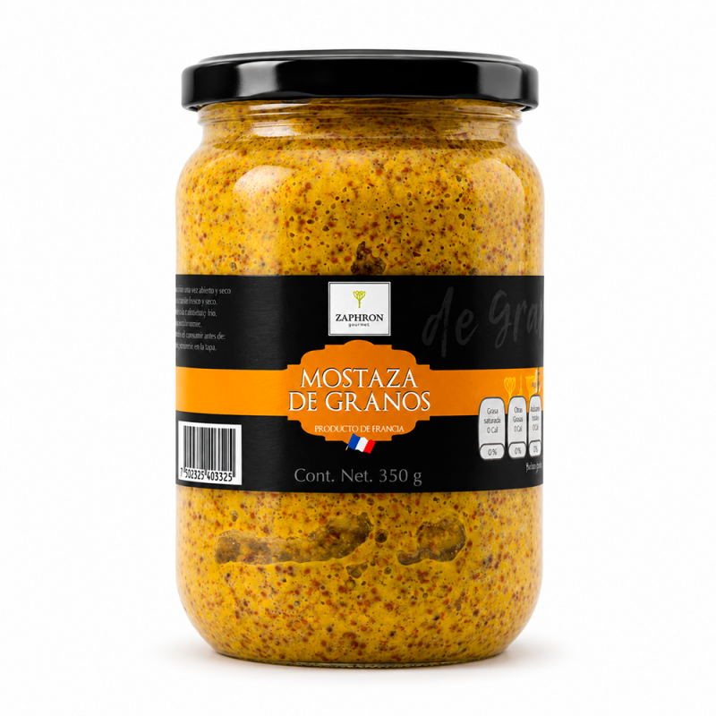 Mostaza Dijon de Granos, 350g