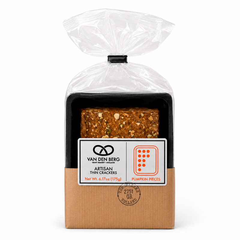 Thin Cracker de Semilla de Calabaza, 175g