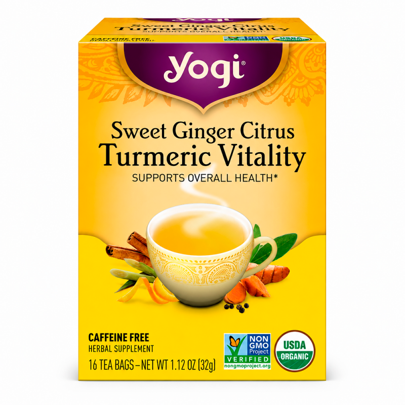 Infusión sabor Cúrcuma y Cítricos, 32g