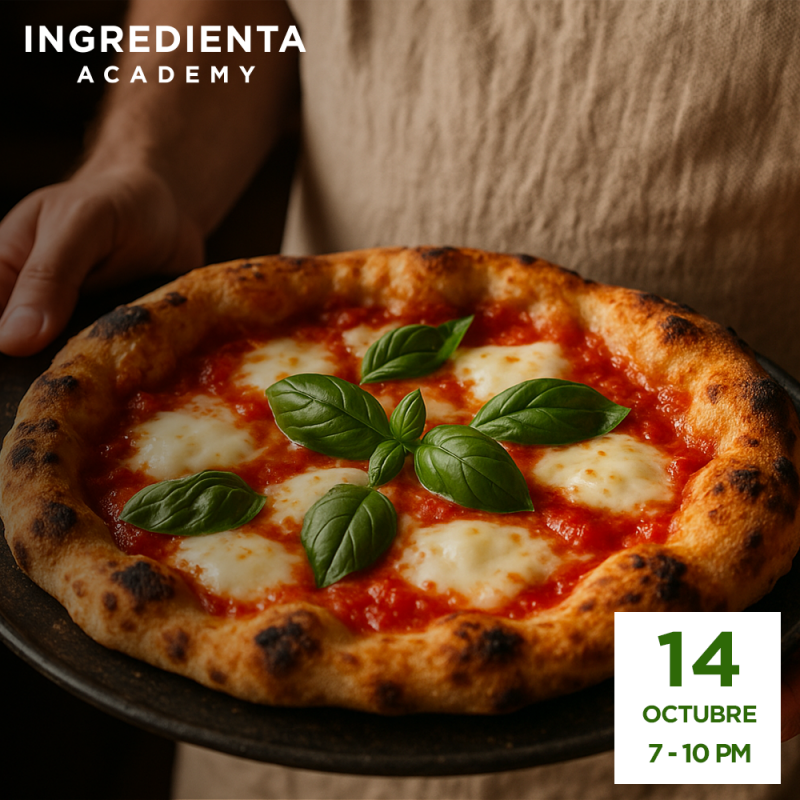 Pizza Gourmet sin Gluten con Gustavo de la Vega-Shiota