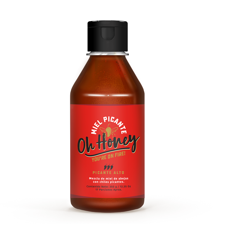 Miel Picante Oh Honey Picante Alto, 350g
