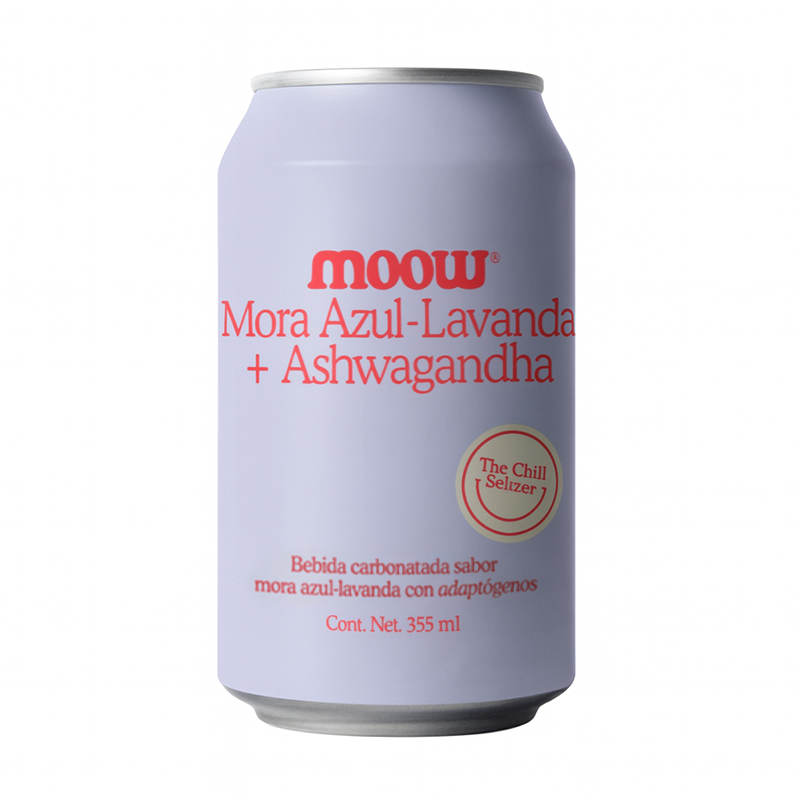 Moow-Mora-lavanda + Ashwagandha, 355ml
