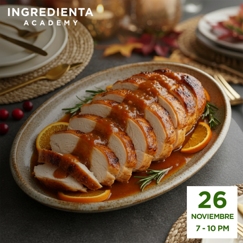 Thanksgiving Gourmet por el Chef Juan Miguel Prada